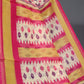 Shades of Rani Pink And Red Colour Blouse Patola Print Semi Chanderi Saree By Gayathri Reddy Designer Studio | Swadesiicart