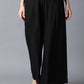 W for Woman Black Tailored Volume Pants