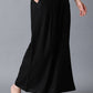 W for Woman Black Tailored Volume Pants