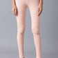 W for Woman Blush Pink Solid Tights