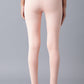 W for Woman Blush Pink Solid Tights
