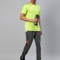 Alcis Men Printed Anti Static Slim Fit T-shirt | Swadesiicart