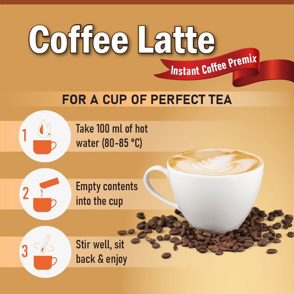 Naivedyam Instant Coffee Latte Premix Powder Sachets | Swadesiicart