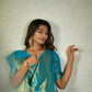 Vardha Lime Green Golden Zari Banarasi Chiffon Saree | Swadesiicart