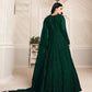 Anaita Green Embroidered Net Anarkali Suit