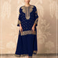 Anaita Black Georgette Suit With Embroidery & Sequence Work
