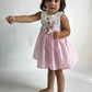 ArthLife Blue Rainbow Kingdom Party Wear Dress