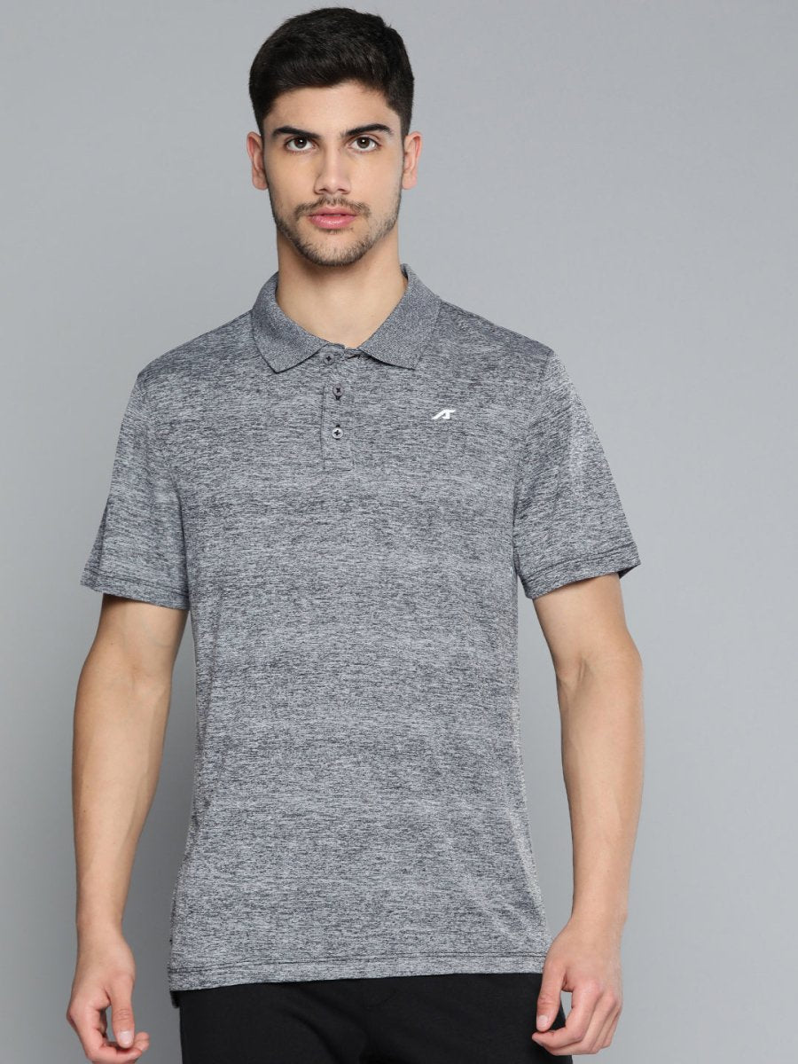 Alcis Men Polo Collar Anti Static Slim Fit T-shirt | Swadesiicart