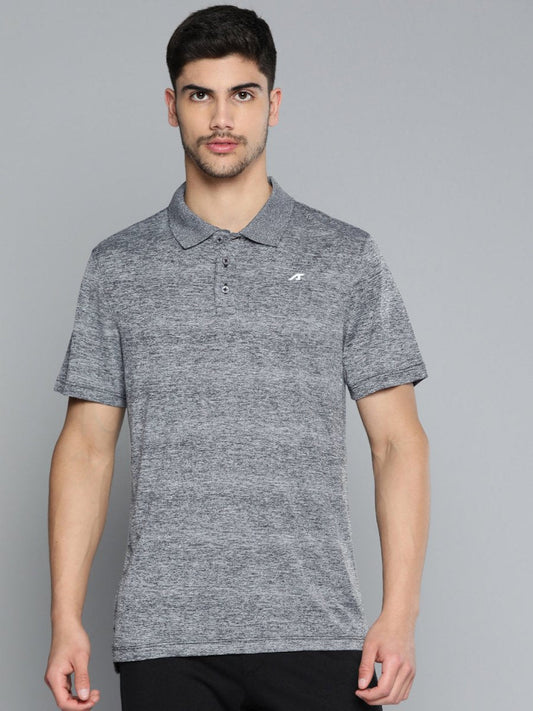 Alcis Men Polo Collar Anti Static Slim Fit T-shirt | Swadesiicart