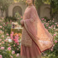 Anaita Pink Faux Georgette Readymade Suit with Embroidery & Moti Work