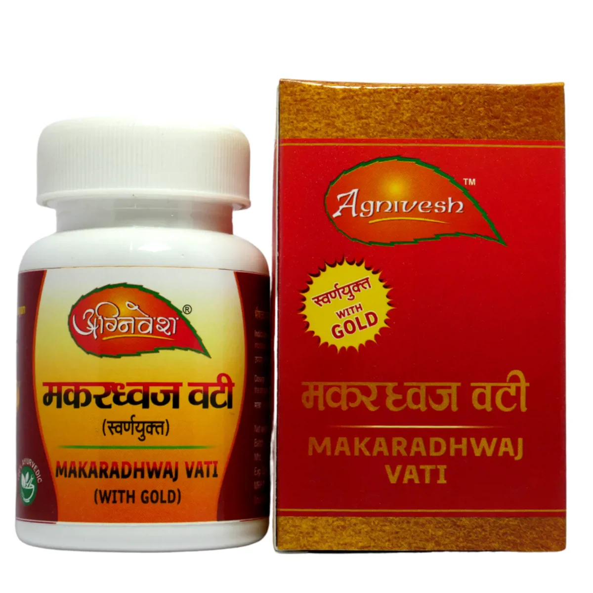 Agnivesh Makardhwaj Vati (With Gold) | Swadesiicart