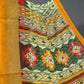 Shades of Cream And Haldi Colour Blouse Patola Print Semi Chanderi Saree By Gayathri Reddy Designer Studio | Swadesiicart