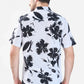 Xkind White Floral Printed Textured Regular Fit Shirt | Swadesiicart