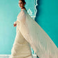 Anaita Beige Embroidery Work Saree With Jacquard Work Blouse Piece