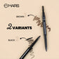 MARS Cosmetics Micro Precision Brow Pencil - Black - Swadesiicart