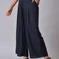 W for Woman Blue Tailored Parallel Pants