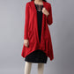 W for Woman Red Soft Acrylic Cardigan