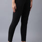 W for Woman Black Pleated Tights
