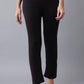 W for Woman Black Knitted Slim Pants