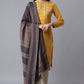 W for Woman Blue Jacquard Shawl