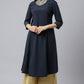 W for Woman Blue Sequin Light Festive kurta
