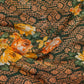 Shades of Green Colour Floral Design Semi Chanderi Saree By Gayathri Reddy Designer Studio | Swadesiicart