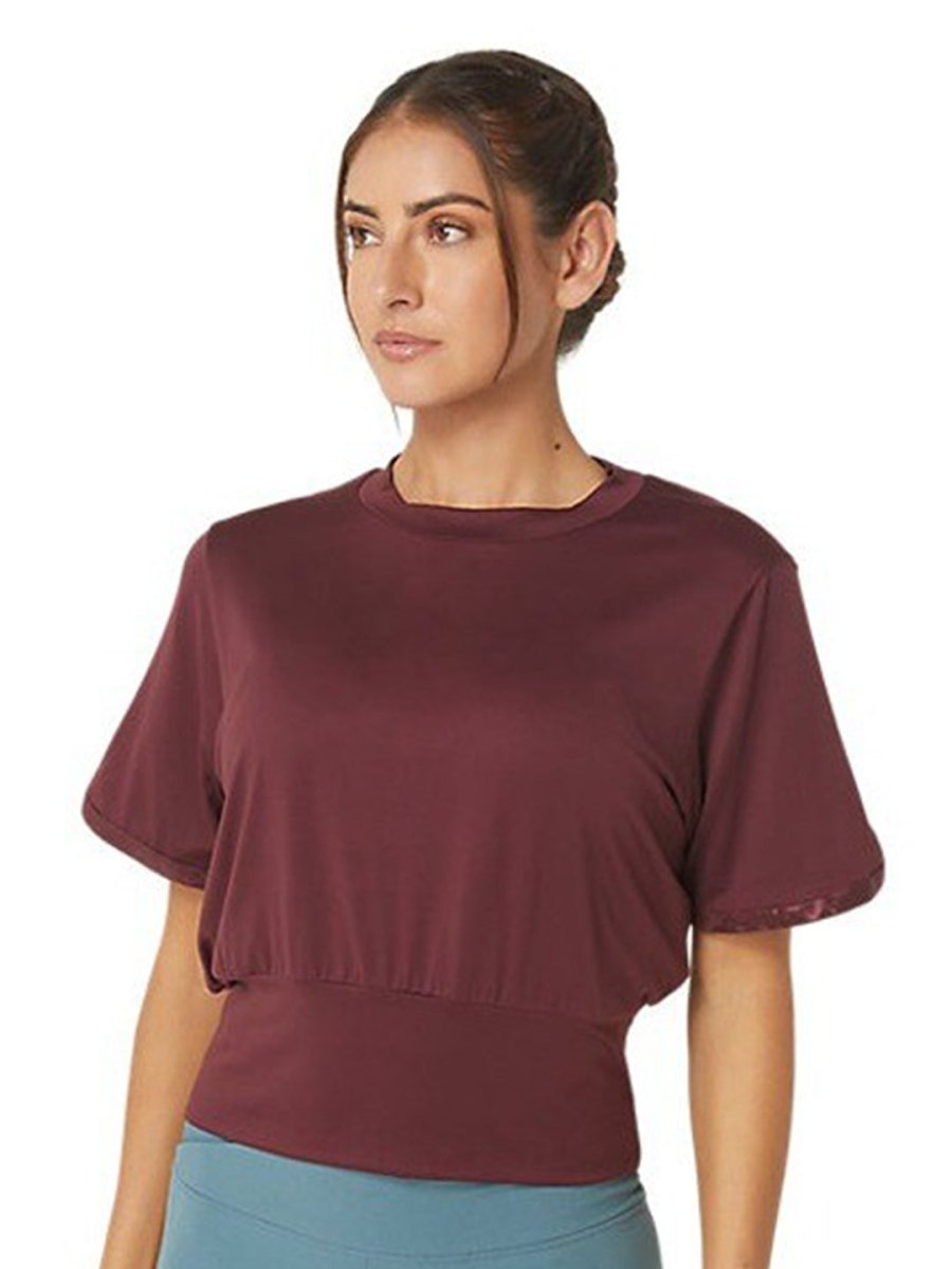 ASICS Nagino Flex Sleeves Short Sleeves T-shirt | Swadesiicart