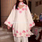 Anaita White Silk Readymade Suit with Thread Embroidery Work