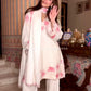 Anaita White Silk Readymade Suit with Thread Embroidery Work
