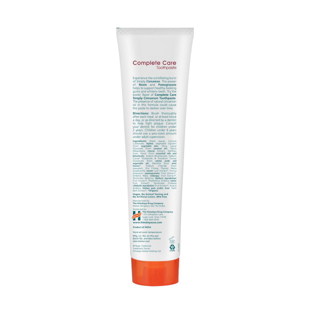 Complete Care Cinnamon Toothpaste