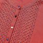 W for Woman Brick Red Embroidered kurta