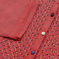 W for Woman Brick Red Embroidered kurta