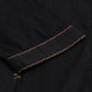 W for Woman Black Bock Pleated Embroidered kurta