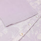 W for Woman Purple Floral Printed Half Placket kurta