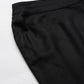 W for Woman Black Embroidered Straight Pants