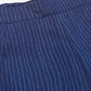 W for Woman Blue Stripe Print Women Straight Pants