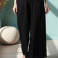 W for Woman Black Tailored Volume Pants