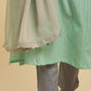W for Woman Silver Chiffon Dupatta