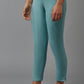 W for Woman Blue Slim Pants