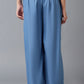 W for Woman Azure Blue Parallel Pants