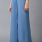 W for Woman Azure Blue Parallel Pants