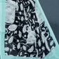 Shades of Black And Mint Green With Pichwai Print Munga Cotton Saree By Gayathri Reddy Designer Studio | Swadesiicart