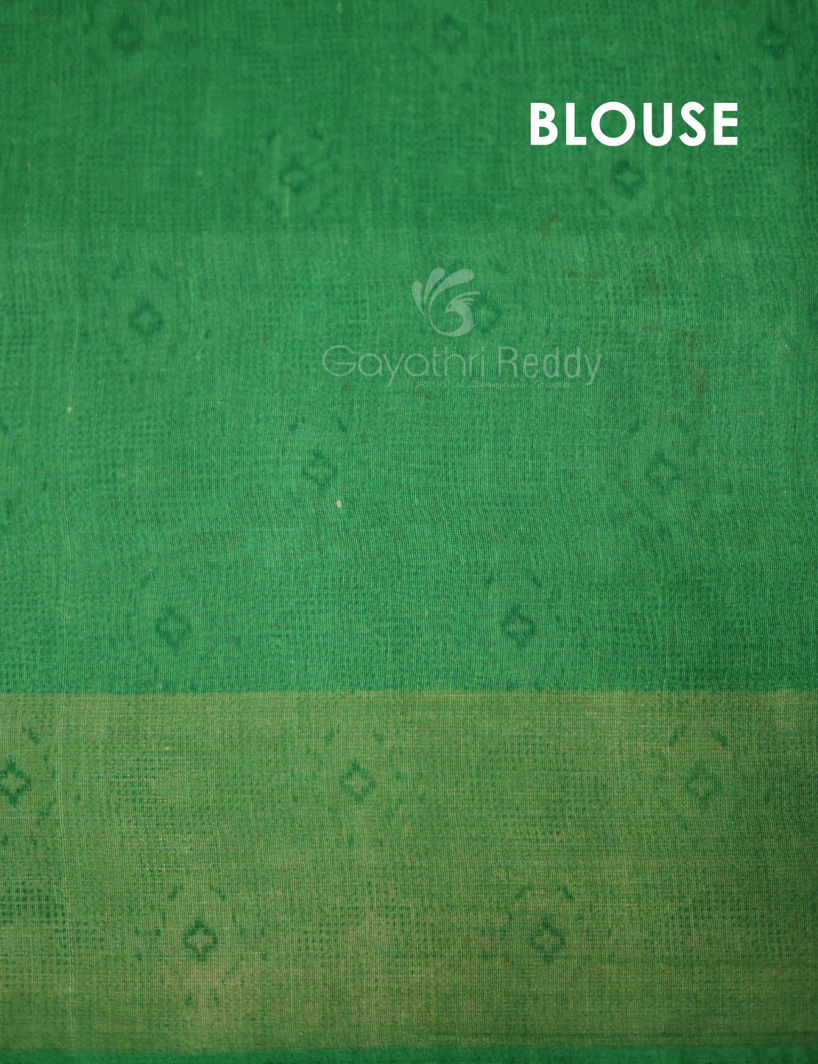 Shades of Maroon And Parrot Green Blouse Patola Print Semi Chanderi Saree By Gayathri Reddy Designer Studio | Swadesiicart