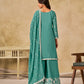 Anaita Sky Blue Heavy Chinon Palazzo Suit With Embroidery Work