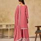 Anaita Peach Heavy Chinon Palazzo Suit With Embroidery Work