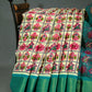 Shades of Cream And Ramagreen Blouse Patola Print Semi Chanderi Saree By Gayathri Reddy Designer Studio | Swadesiicart