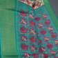 Shades of Cream And Ramagreen Blouse Patola Print Semi Chanderi Saree By Gayathri Reddy Designer Studio | Swadesiicart