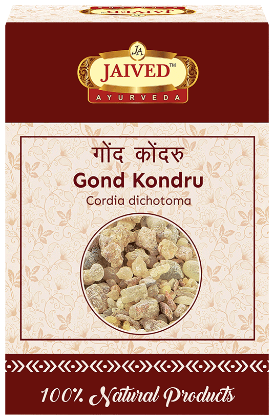 Jaived Ayurveda Gond Kondru Lasora Gum | Swadesiicart