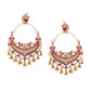 Shoshaa Gold-Polished Handcrafted Contemporary Chandbalis - Swadesiicart