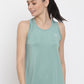 MKH Women Green Dri-FIT T-shirt - Swadesiicart